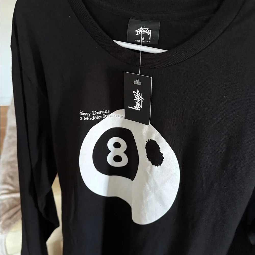 Stussy Longsleeve Bootleg 8 Ball men's black - Picture 3 of 7